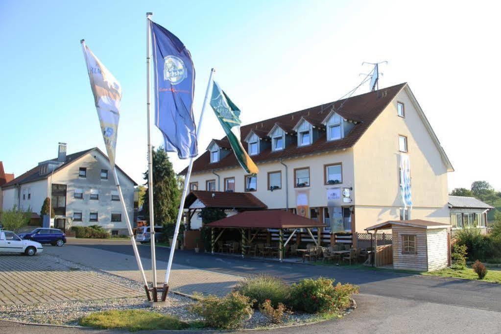 Motel Landgasthof Frankentor Wasserlosen Exterior foto